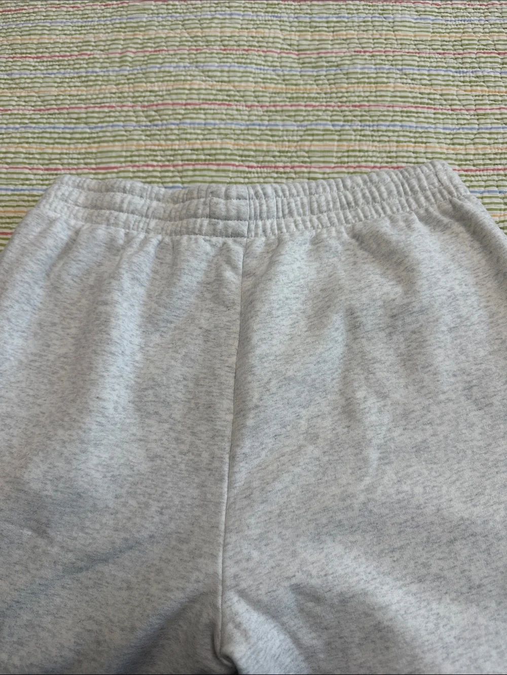 lululemon athletica Girls' Light Gray Hooded Zip Sweatshirt and Joggers Set